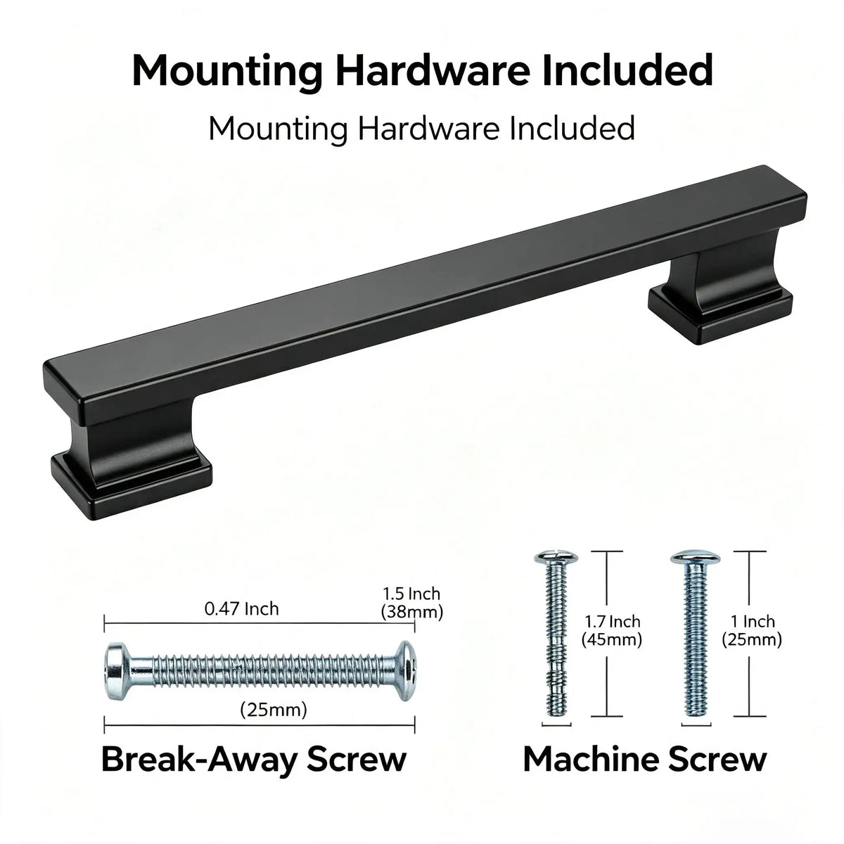 Matte Black Handles Rust Proof Pack — product view 5