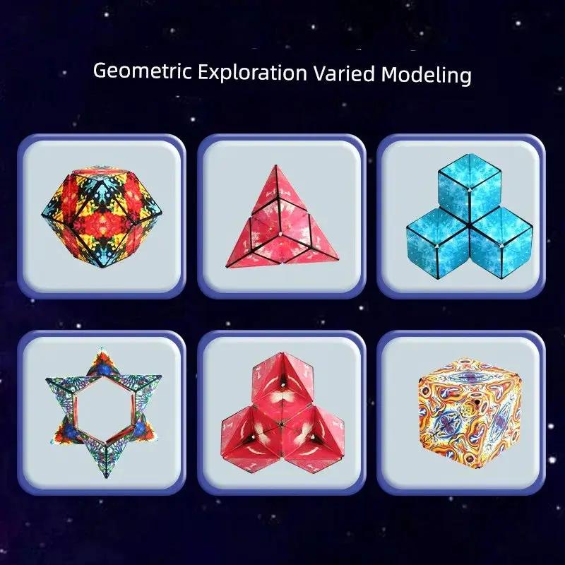 Genuine Goods 3D Variable Magnetic Cube Educational Toy - OurLum.com