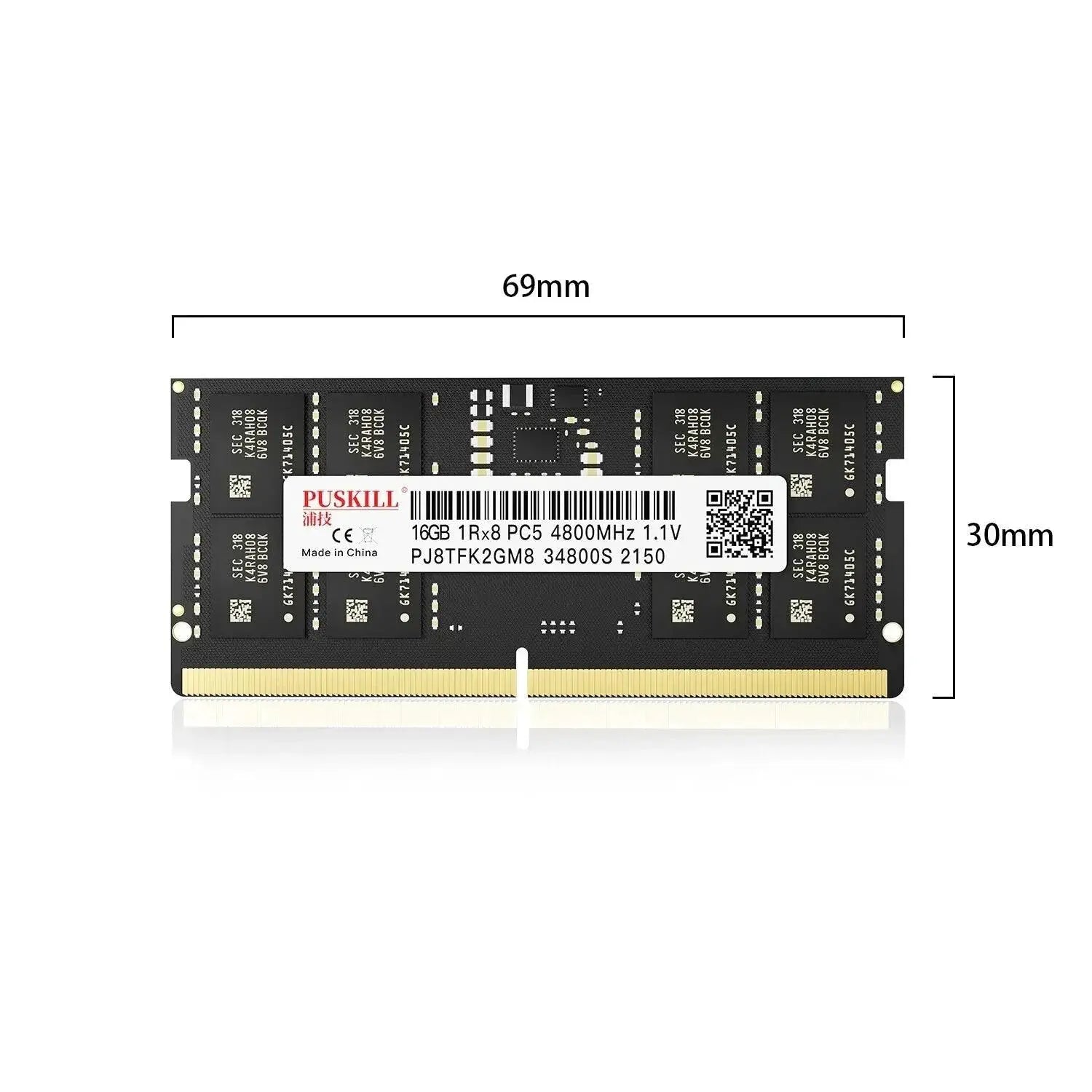 PUSKILL DDR5 Laptop Memory for Lightning Fast Notebooks