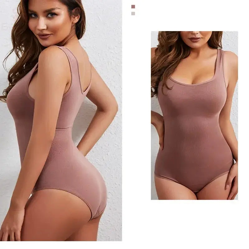 GUUDIA Slimming Seamless Bodysuit Tummy Control Shapewear