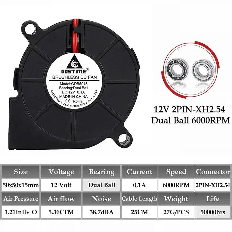 Gdstime Blower CPU Fan For Efficient Cooling And Longevity