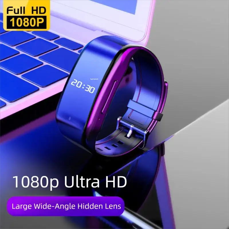 1080P Mini Wristband Camera Watch - HD Compact Portable Camera for Evidence Recording 8G-256GB