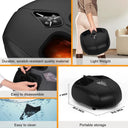 Electric Foot Massager with Heat Airbag Compression Relief for Tired Muscles Plantar Deep Kneading Shiatsu Feet Massage Machine