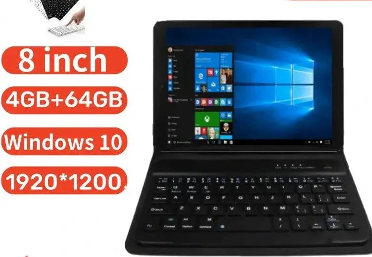 2024 8 Inch Windows 10 Tablet Quad Core Intel Processor