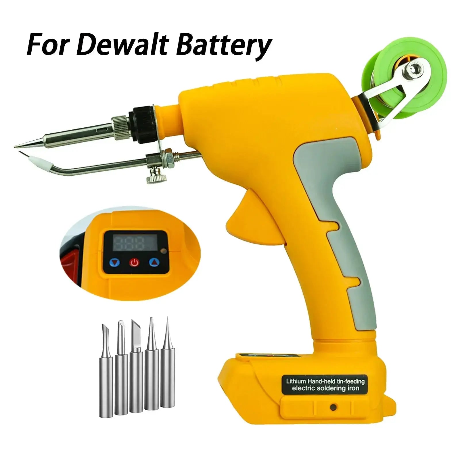 Cordless Soldering Iron Kit Fast Heating 18V Compatible - OurLum.com