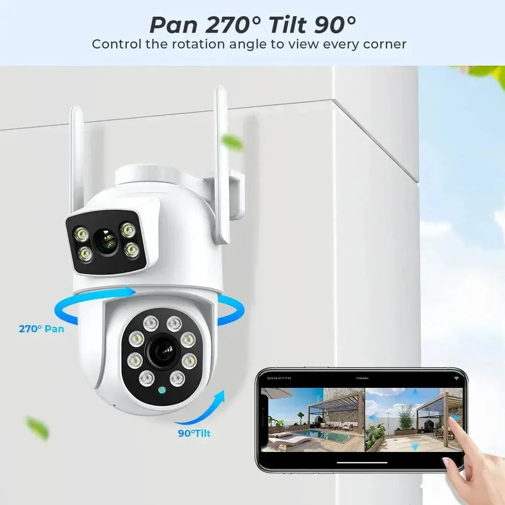 Hiseeu Smart Surveillance Camera Enhanced AI Security Tech