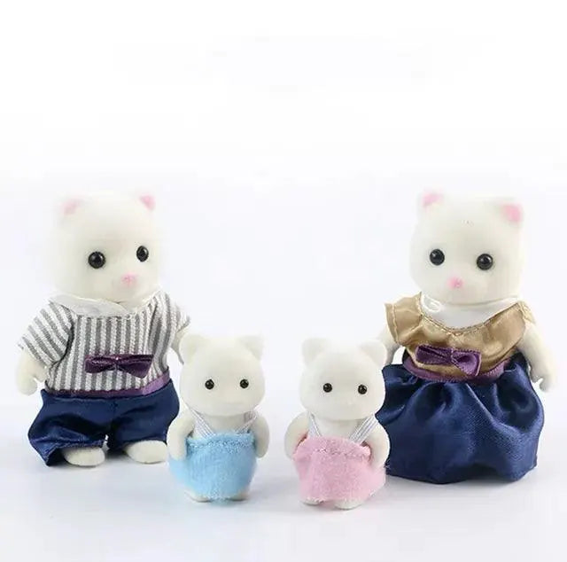 Forest Rabbit Family DIY Playset Interactive Toy for Kids