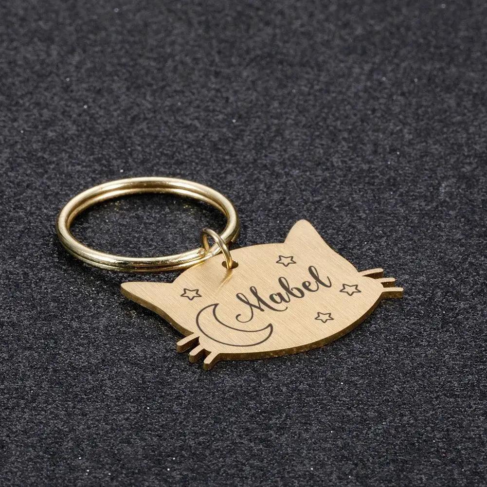 Personalized Stainless Steel Pet Tag With Free Engraving