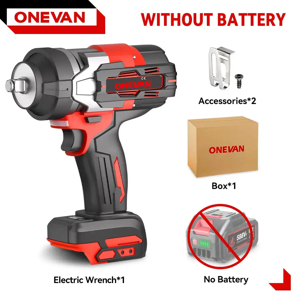 Brushless Impact Wrench - High Torque Performance — product view 12