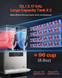 SucceBuy Commercial Slushy Machine Frozen Drink Machine Cups