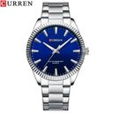 Men's Stainless Steel Business Watch Luxury Timepiece