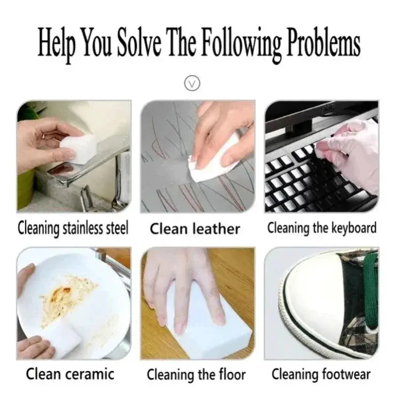 Magic Wipe Melamine Sponge For Home Kitchen Cleaning