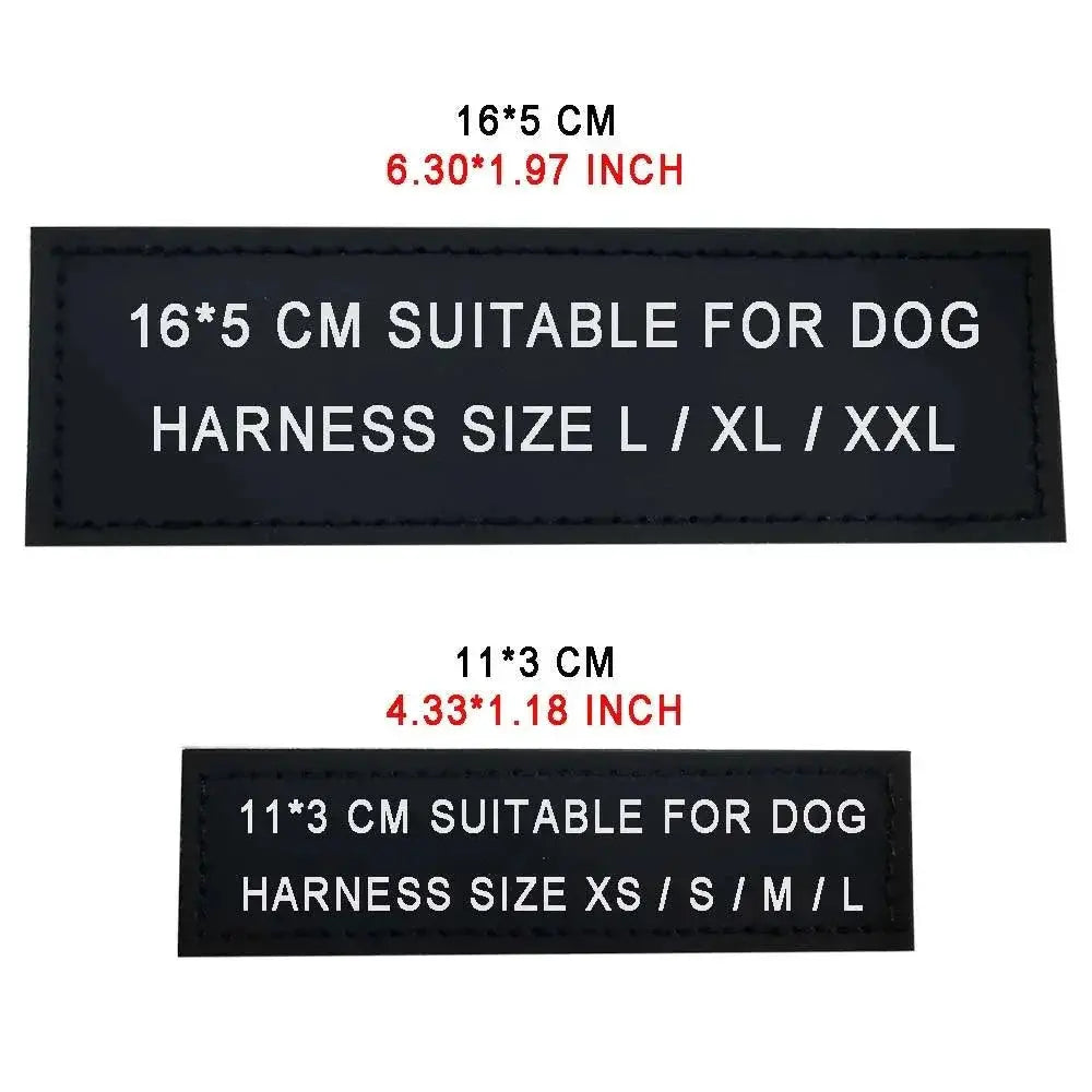 Reflective Personalized Pet Harness Collar ID Tags Paw Heart