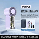 Mini Portable Handheld Fan Personal Pocket-Sized Digital Display
