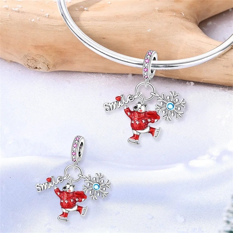 Winter Charm Bead Sterling Silver