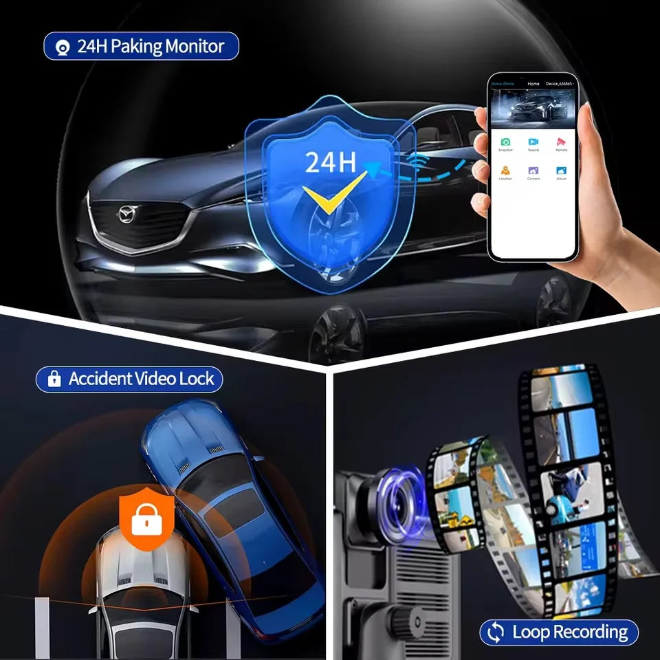 Portable Wireless CarPlay Screen, Supports CarPlay & Android — product view 4
