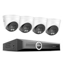 ANNKE 8MP 4K PoE Security Camera System, 8CH NVR Kit with AI Human/Vehicle Detection, 128° Wide Angle, Smart Dual-Light Night Vision, S+265 Compression, IP67, Remote Access