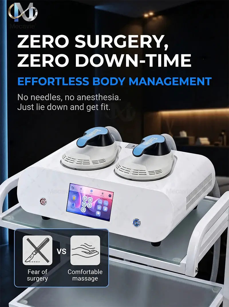 EMSNova NEO 2026 Portable 2‑Handles EMS Muscle Stimulator Fat Burning Weight Loss Body Sculpt Slim Shaping Salon Device for Body