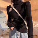 Korean Style Turtleneck Sweater Cozy Winter Fashion Essential