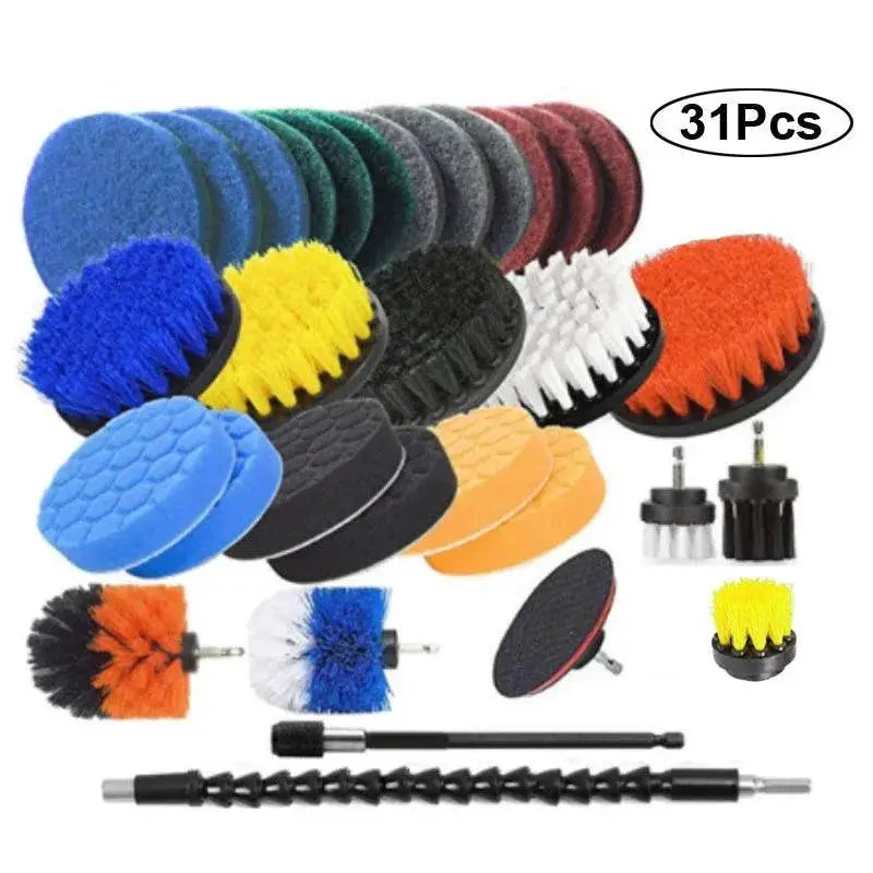 Deep Cleaning Drill Brush Set for Cars — product view 13
