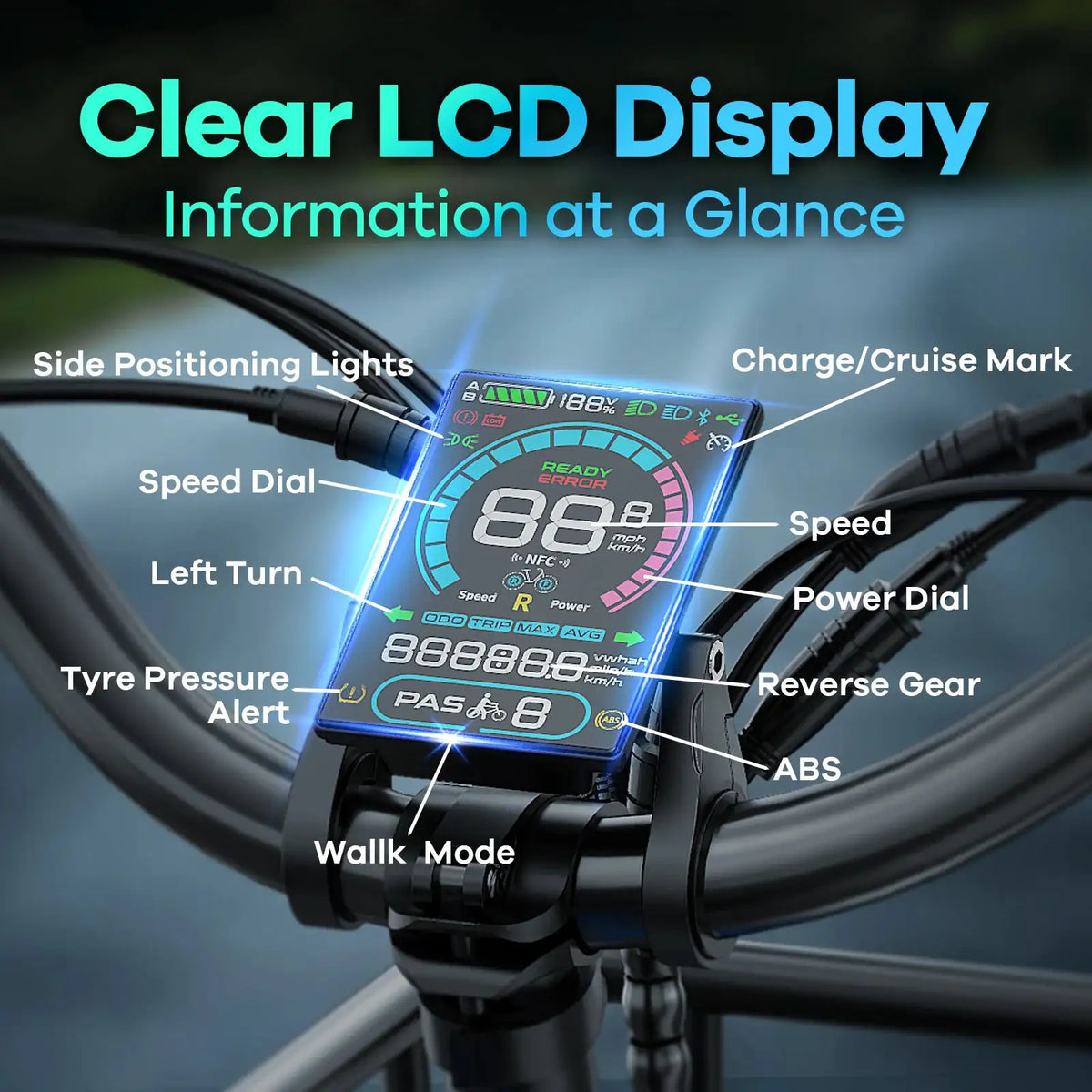 Cybervelo Adult Folding Fat Tire E-Tric