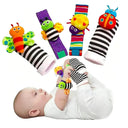 Newborn Animal Rattles - Gentle Motor Skills