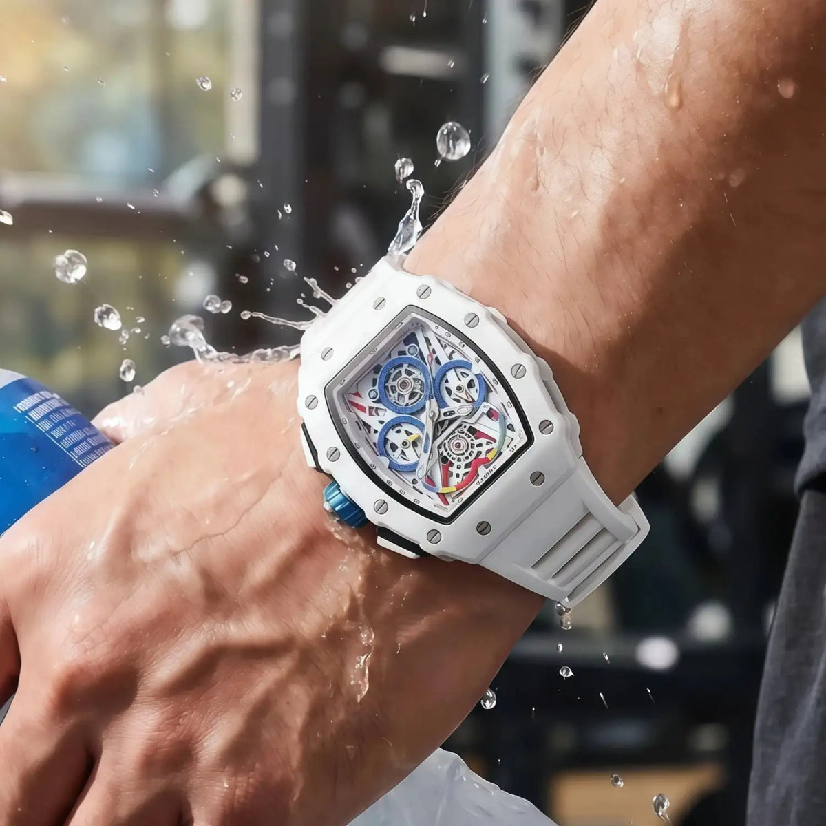 Mens Onola Silicone Quartz Watch — product image 6