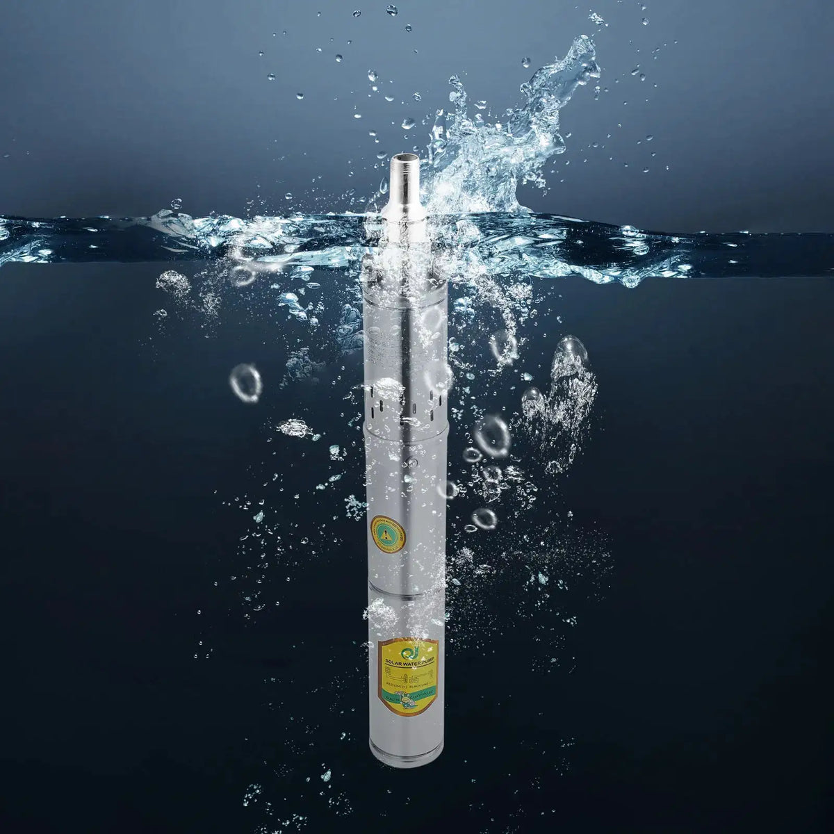 DC Solar Submersible Well Pump — product view 2