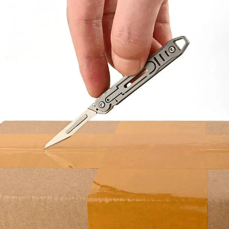 Stainless Steel Folding Scalpel Knife For Precision Cutting