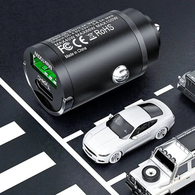 PD Fast Car Charger Dual Chips For iPhone Samsung Huawei - product image 4