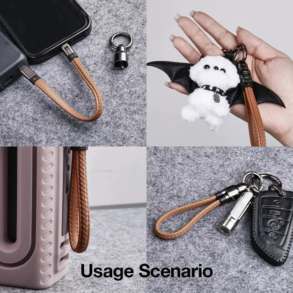 Keychain USB C Cable For Quick Charge — product view 5