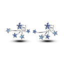 Mula Sterling Silver Girls Earrings