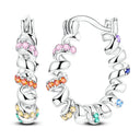 Mula Sterling Silver Hoops Earrings