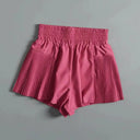 Women Pocket Shorts - Quick Dry High Waist Yoga