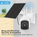 Solar PTZ Camera for Outdoor Security