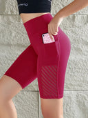 Lifts Your Hips High Waist Yoga Shorts