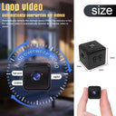 1080P Mini WiFi Camera With Infrared Night Vision and Motion Detection Remote Viewing Cam Video Voice Recorder For Household