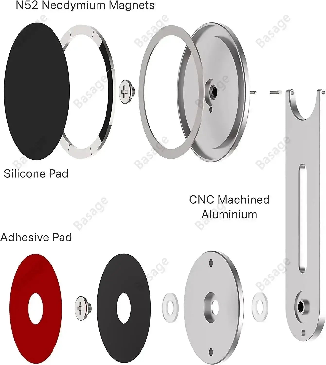 Continuity Flip iPhone Mount Magnetic Holder For Webcam