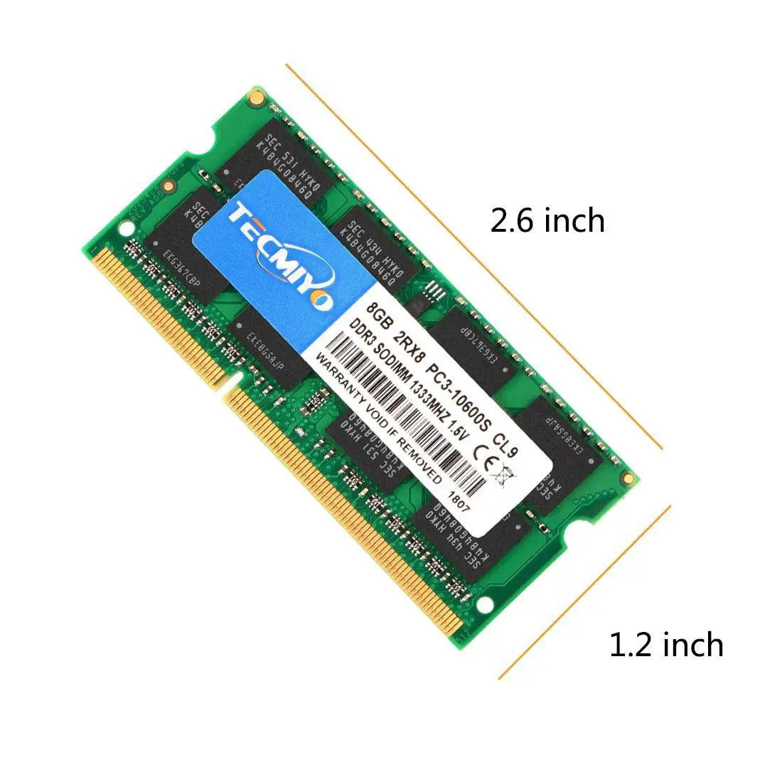 TECMIYO Laptop RAM Upgrade Boost Performance And Stability