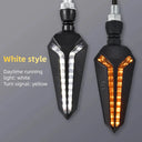 Attention Grabbing Sequential LED Motorcycle Turn Signals With Dual Flow Arrows
