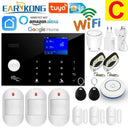 Home Security System Enhanced Protection Smart Control RFID Alexa App