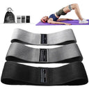 Fabric Resistance Bands Set For Glutes And Thighs Workout