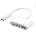 Type C Sd Tf Card Reader Adapter