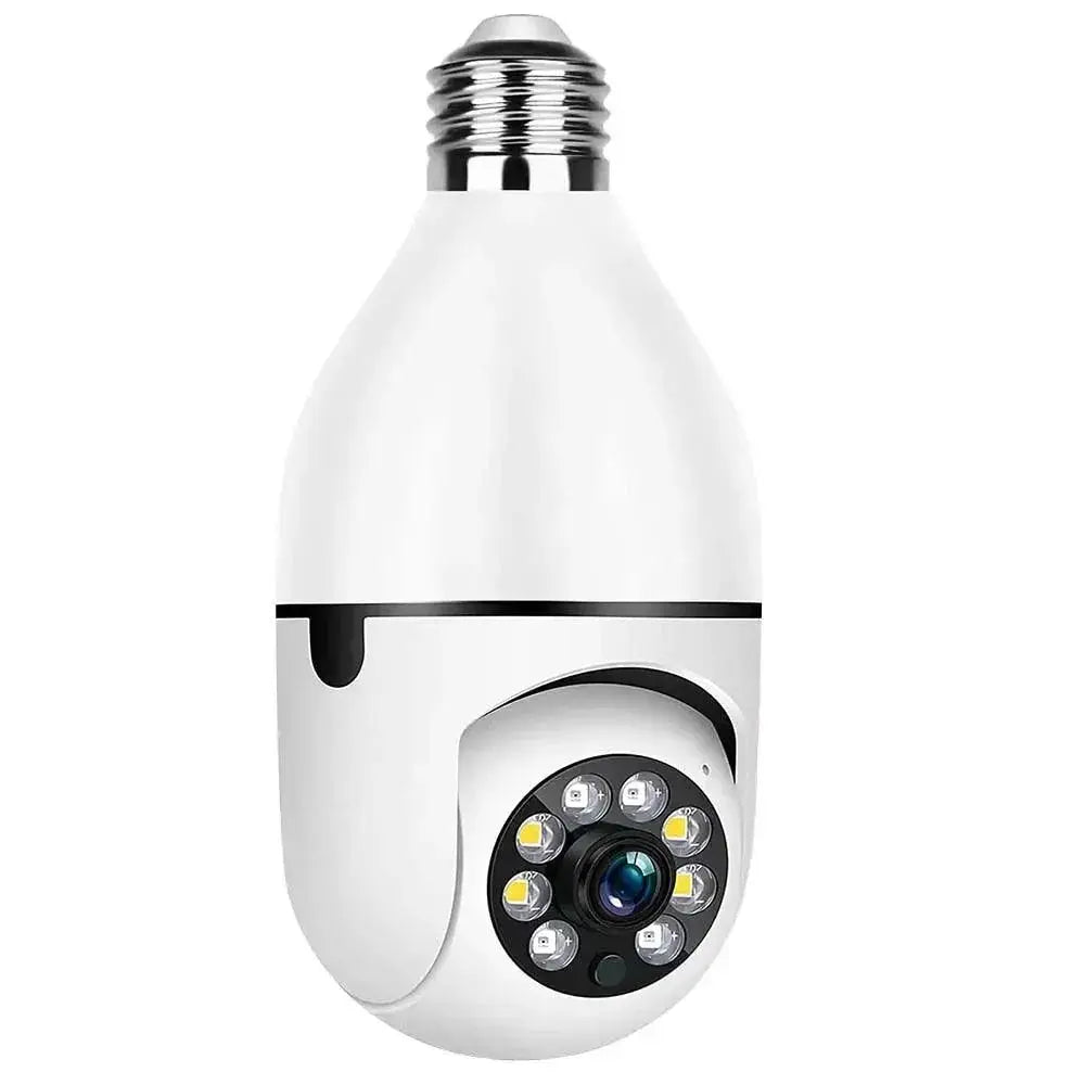 AI Powered Smart Bulb Camera With Color Night Vision Tech
