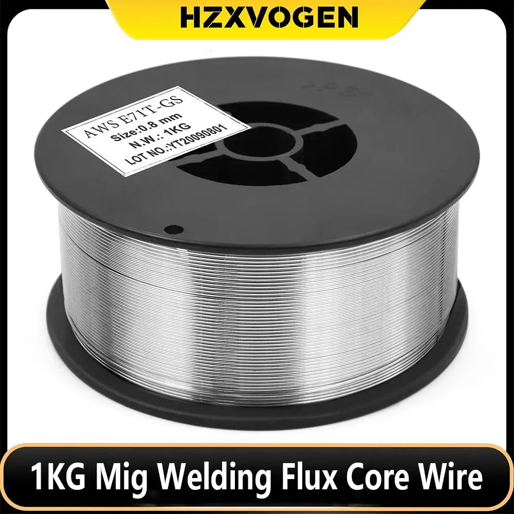 HZXVOGEN Flux Cored Welding Wire Gasless MIG Wire Carbon Steel — product view 2