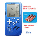 Classic Electronic Game Retro Puzzle Toy Blue Large Screen