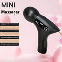Original Mini Massage LCD Screen 6 Heads Gun Muscle Massager Portable Electric Fascia Gun for Neck Foot Body Fascia Gun