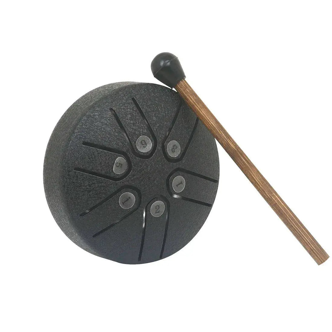 3 Inch Steel Tongue Hand Drum 6 Tone For Beginners Gift