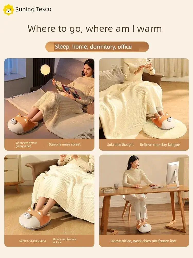 Feet Warmer For Bed Sleep Hot Water Bag Handy Gadget 1780
