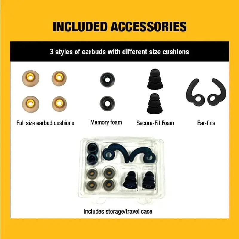 Jobsite Pro Bluetooth Earphones Comfortable Neckband